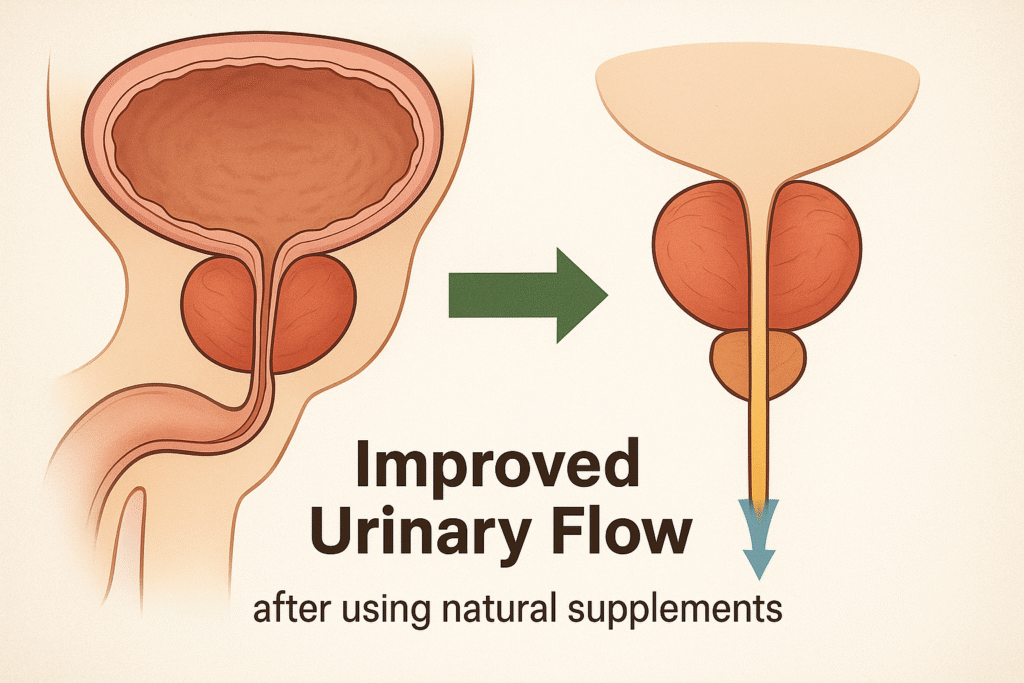 improvement in urinary flow