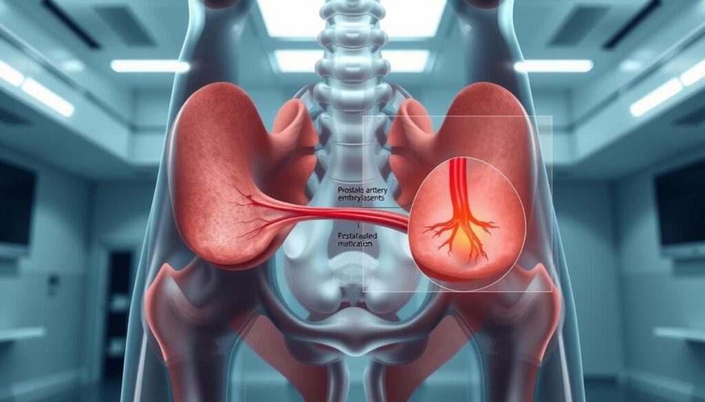 prostatic artery embolization