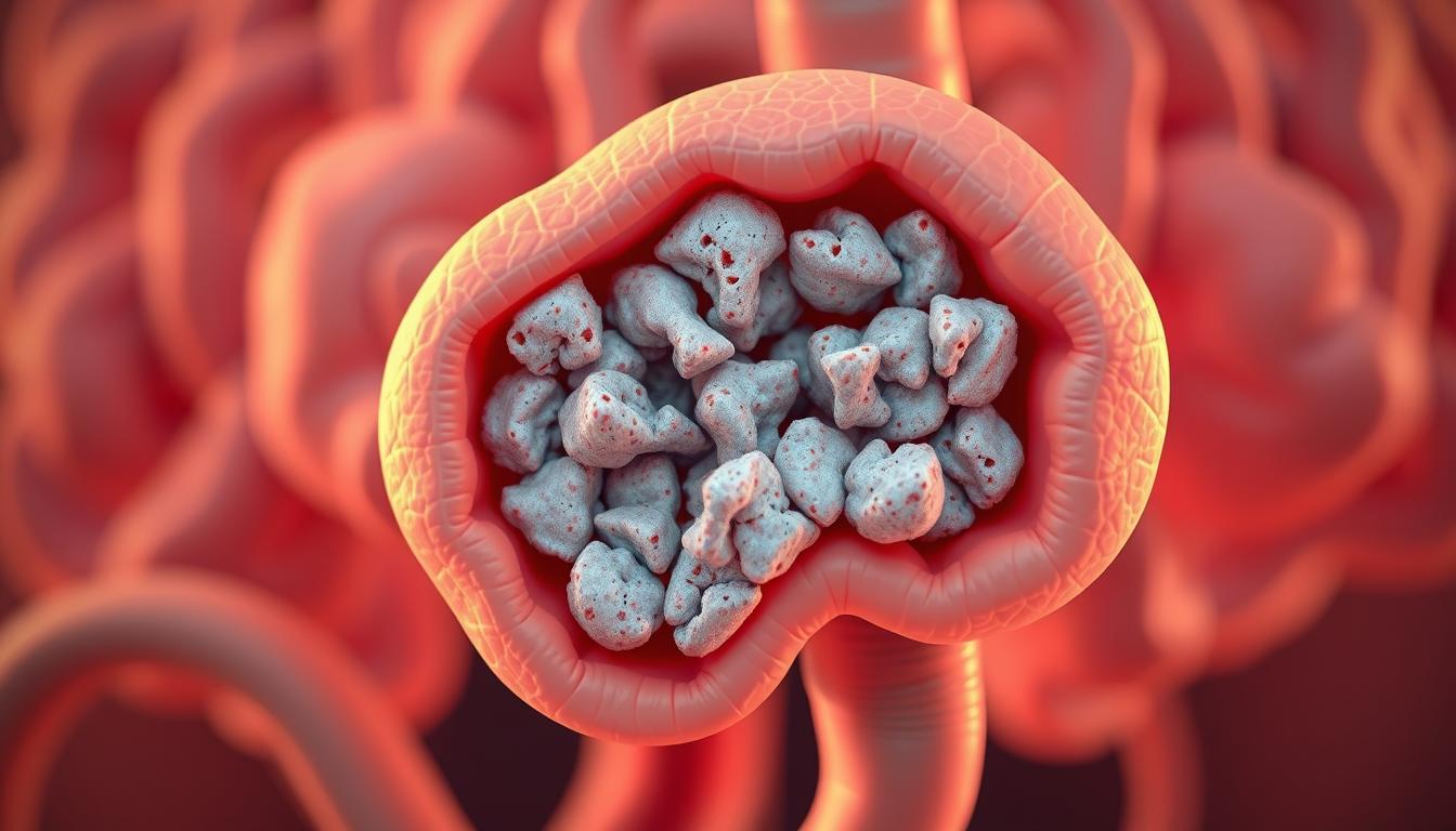 prostate gland calcification